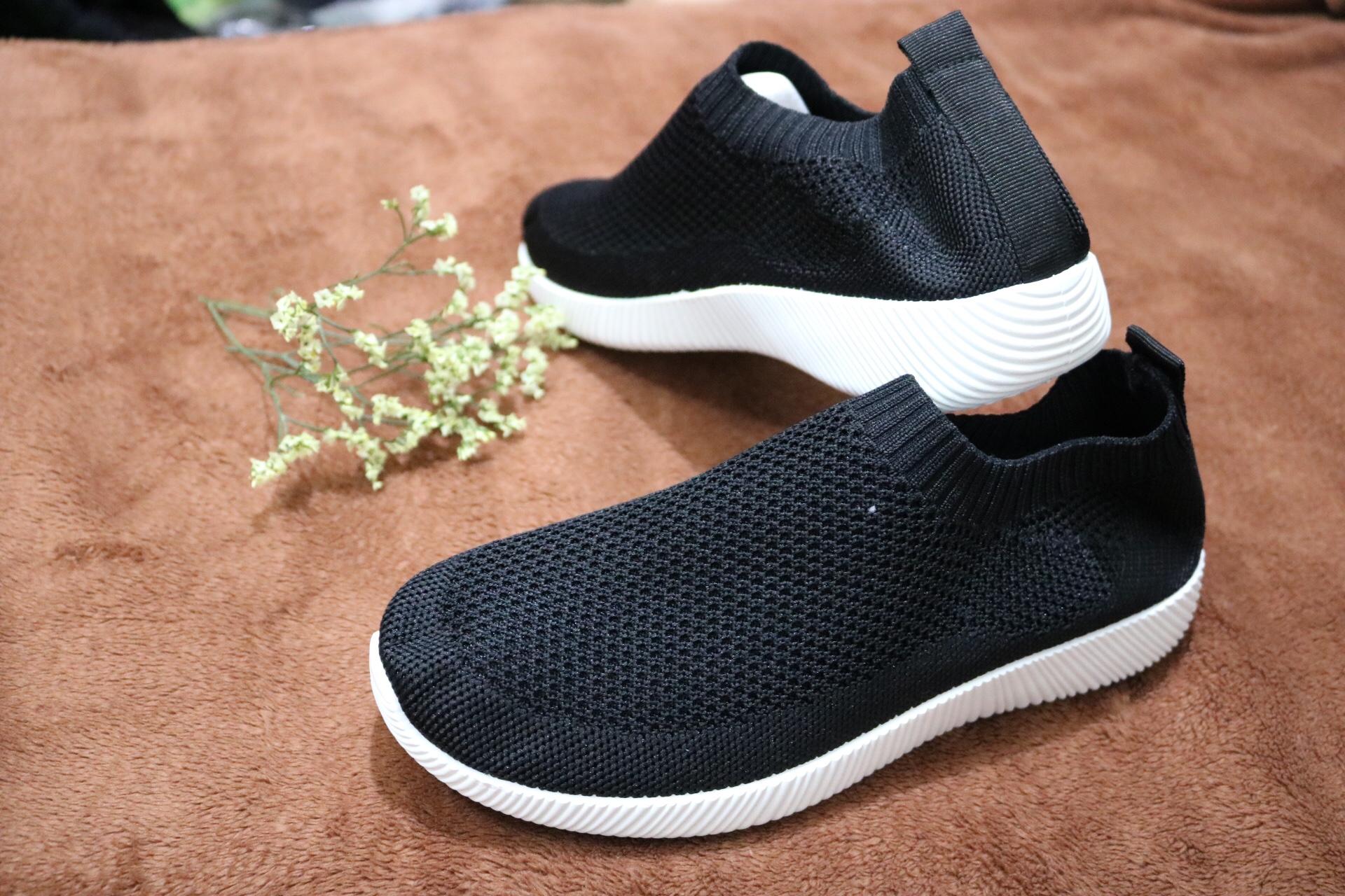 Giày thể thao nữ sneaker cổ chun