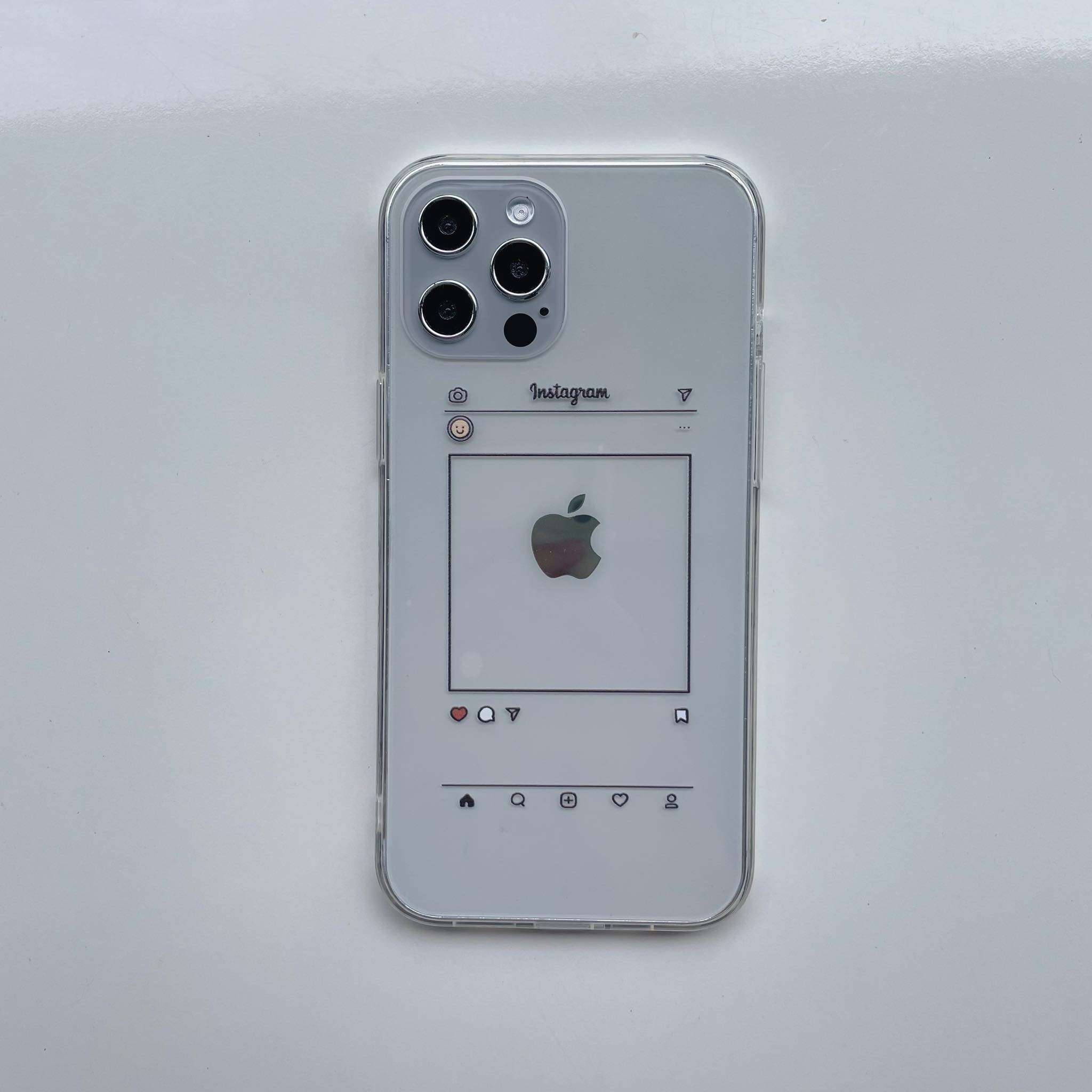 Ốp Iphone full viền khung Instagram lồng ảnh