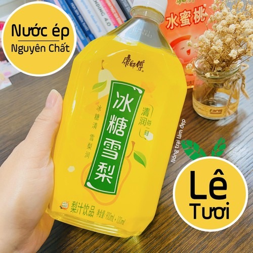 NƯỚC ÉP LÊ CHƯNG ĐƯỜNG PHÈN