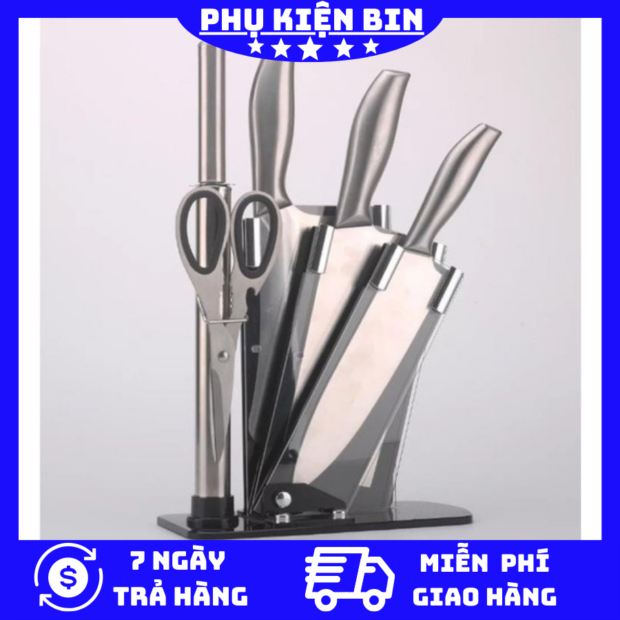 [HCM][FreeShip MAX] Bộ dao inox 5 món cao cấp Nhật Bản