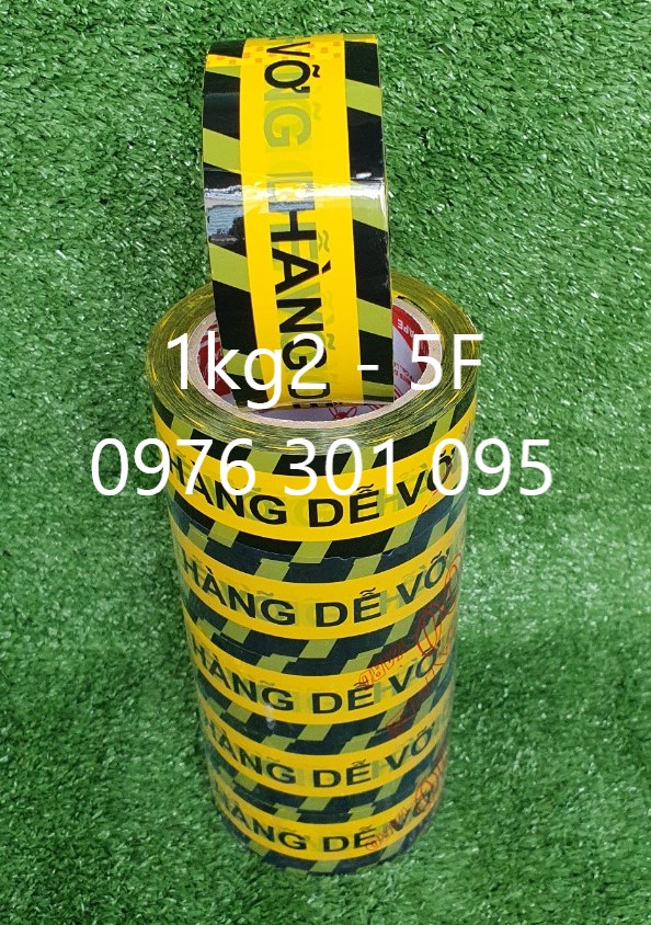 Băng keo in chữ hàng dễ vỡ