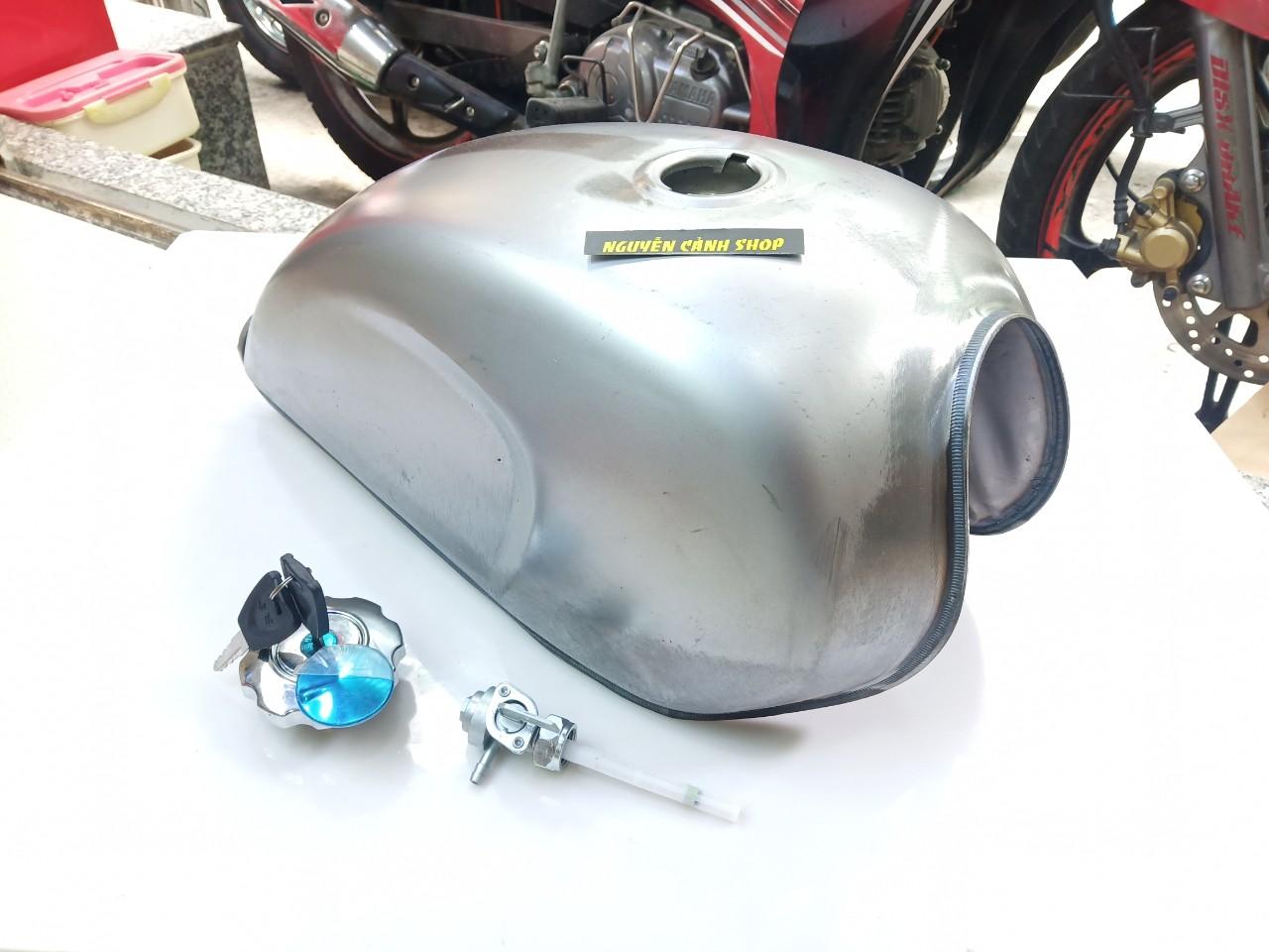 Thùng xăng xe win 100 chế cafe Classic chưa sợn