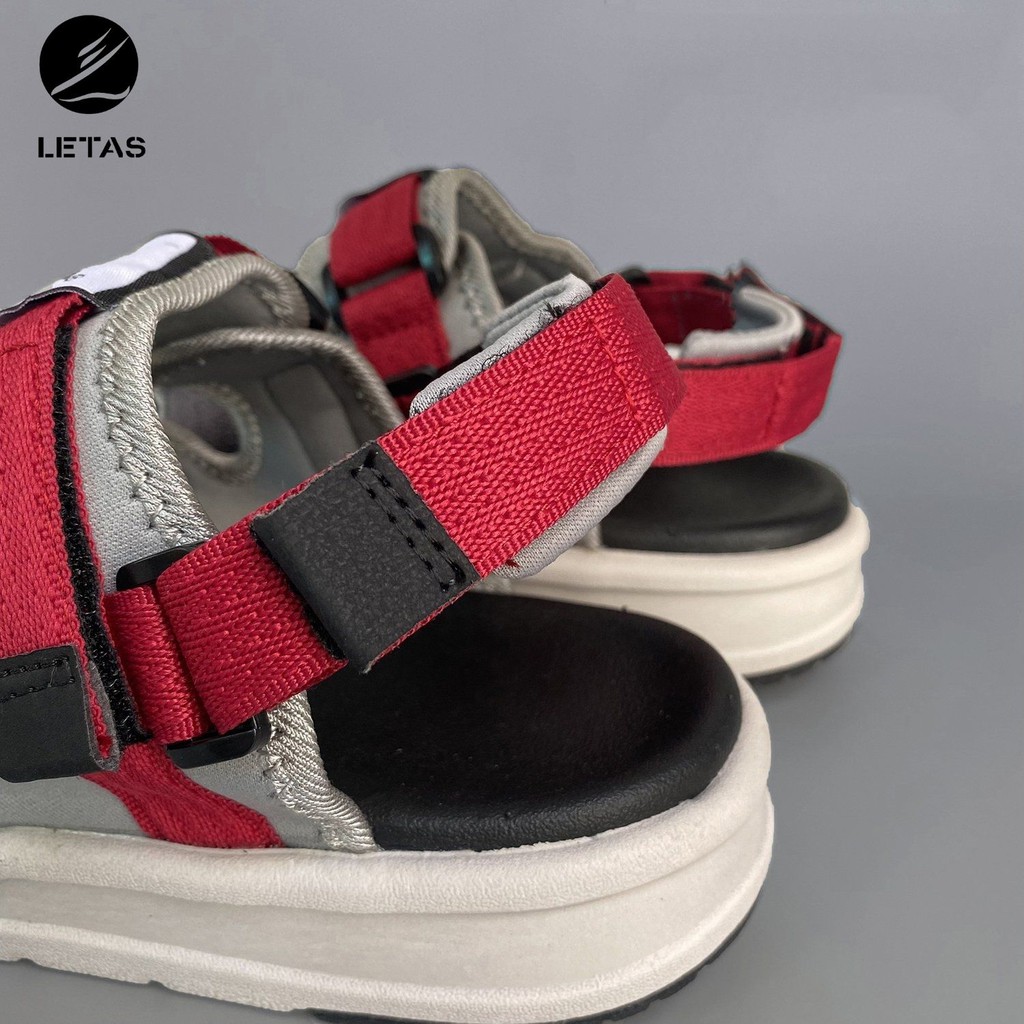Sandal Nữ,Nam Đế Cao Letas D1001 Đỏ Tro