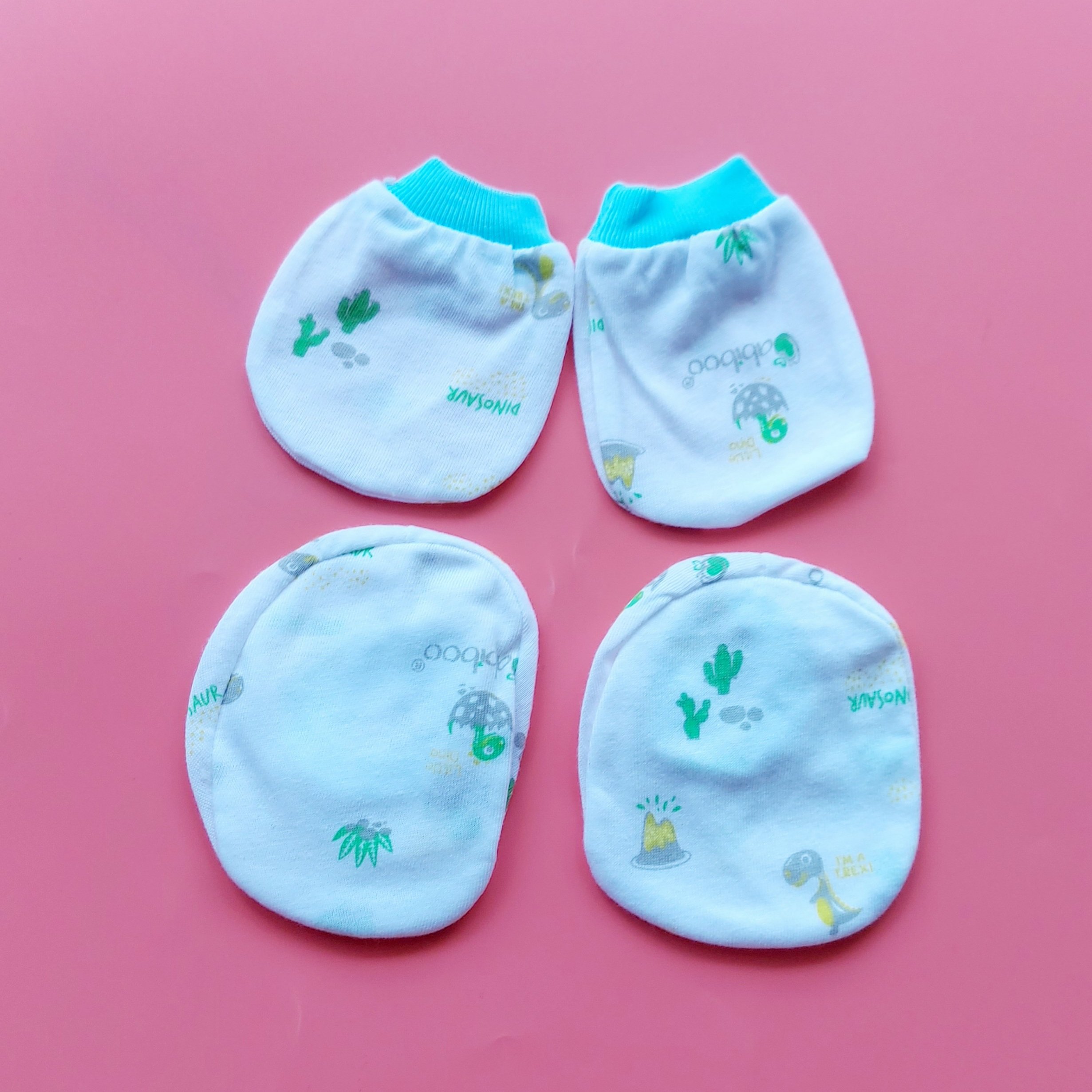 Bộ bao tay chân cho bé BABIBOO - BB84
