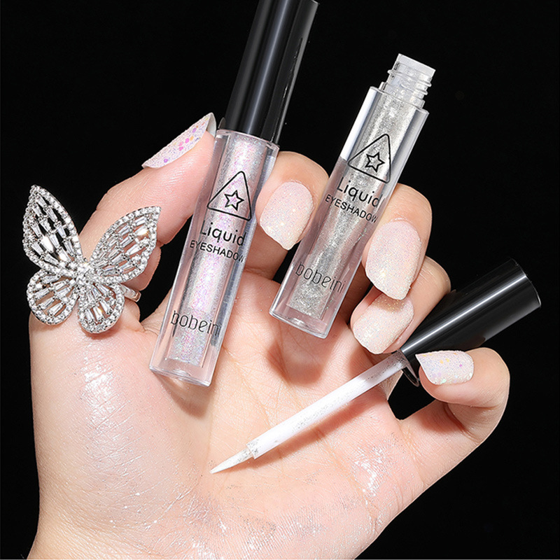 🔥 Chất lỏng Eyeshadow Chất lỏng Glitter Powder Sequin Lụa Ngọc trai Gloss và High Gloss YVETTERY