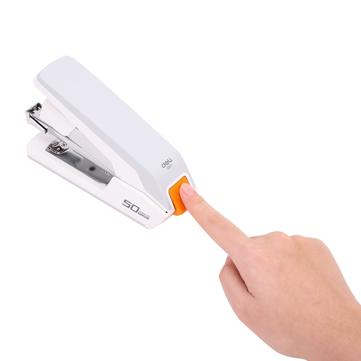 (1 Cái) Dập Ghim Trợ Lực Deli - E0371 50 Trang