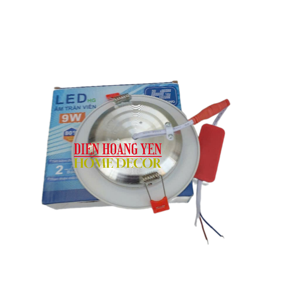 [HCM]Đèn led âm trần 9w cao cấp