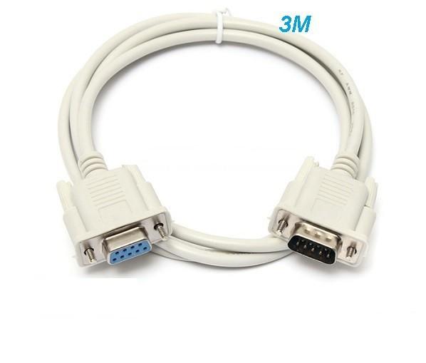 [HCM]DÂY NỐI DÀI CỔNG COM 9 CHÂN 1.5M-3M-5M-10M, DÂY NỐI COM RS232 ĐỰC CÁI, DÂY COM RS232 FEMALE-MALE