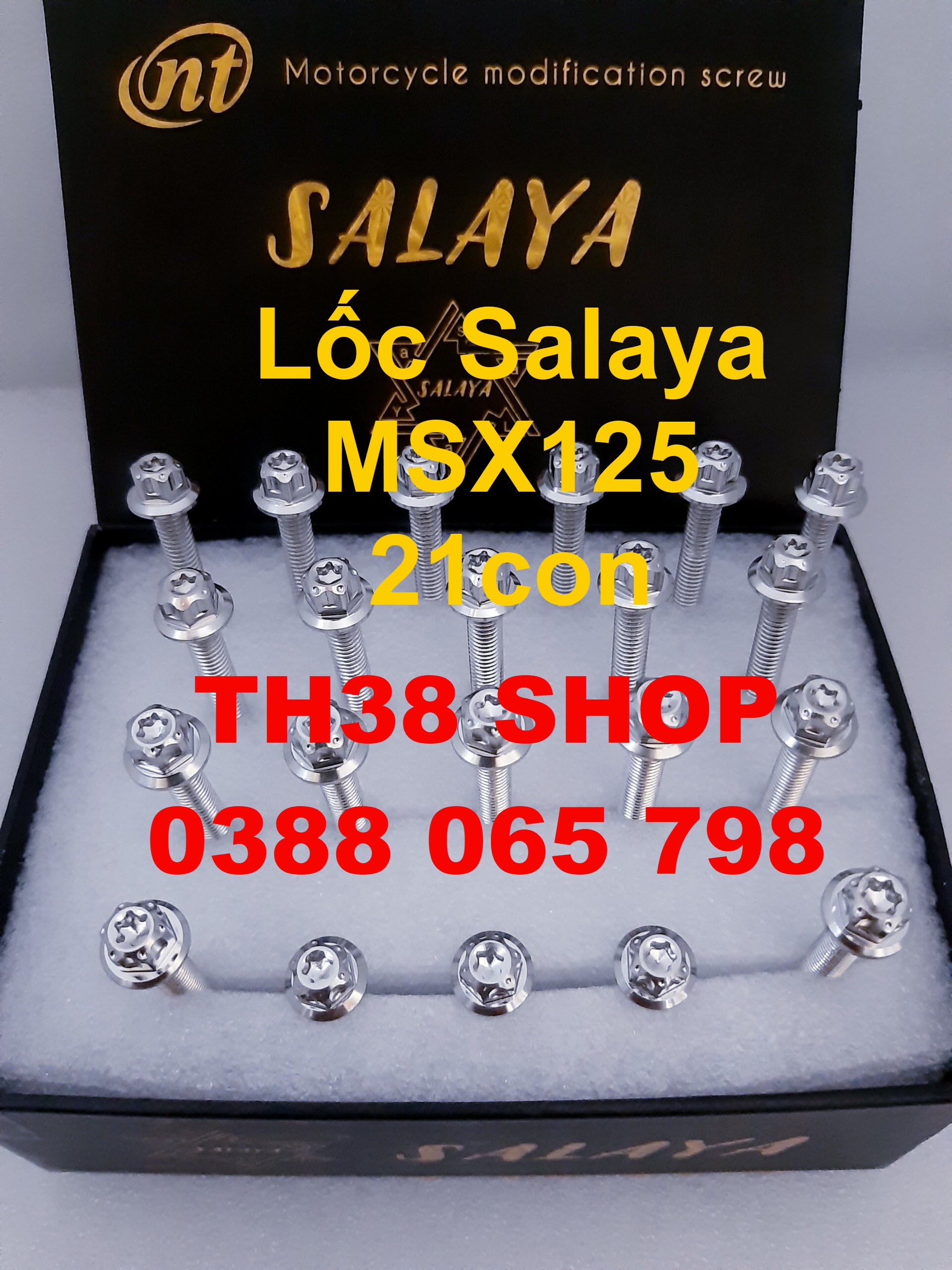 [HCM]ốc lốc msx 125 salaya bộ 21 con