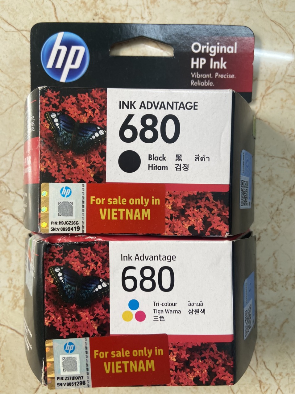 [HCM]Mực in phun Hp 678 Tri-Color ( CZ108AA )