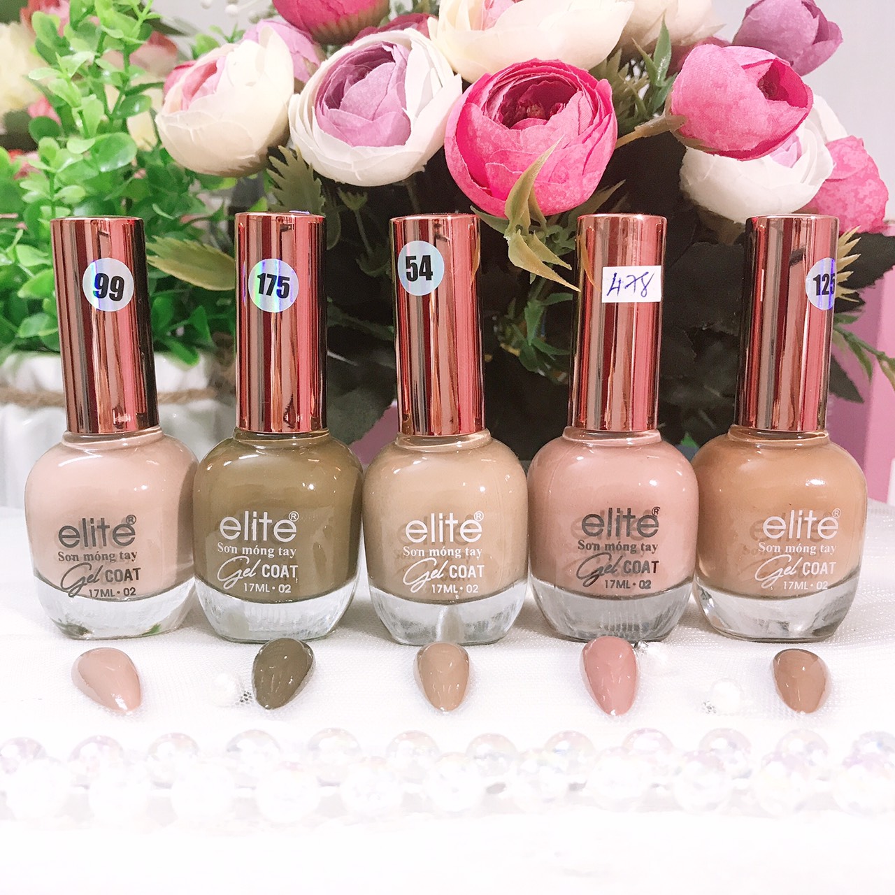 Sơn gel lạnh cao cấp Elite 17ml (không cần hơ máy)