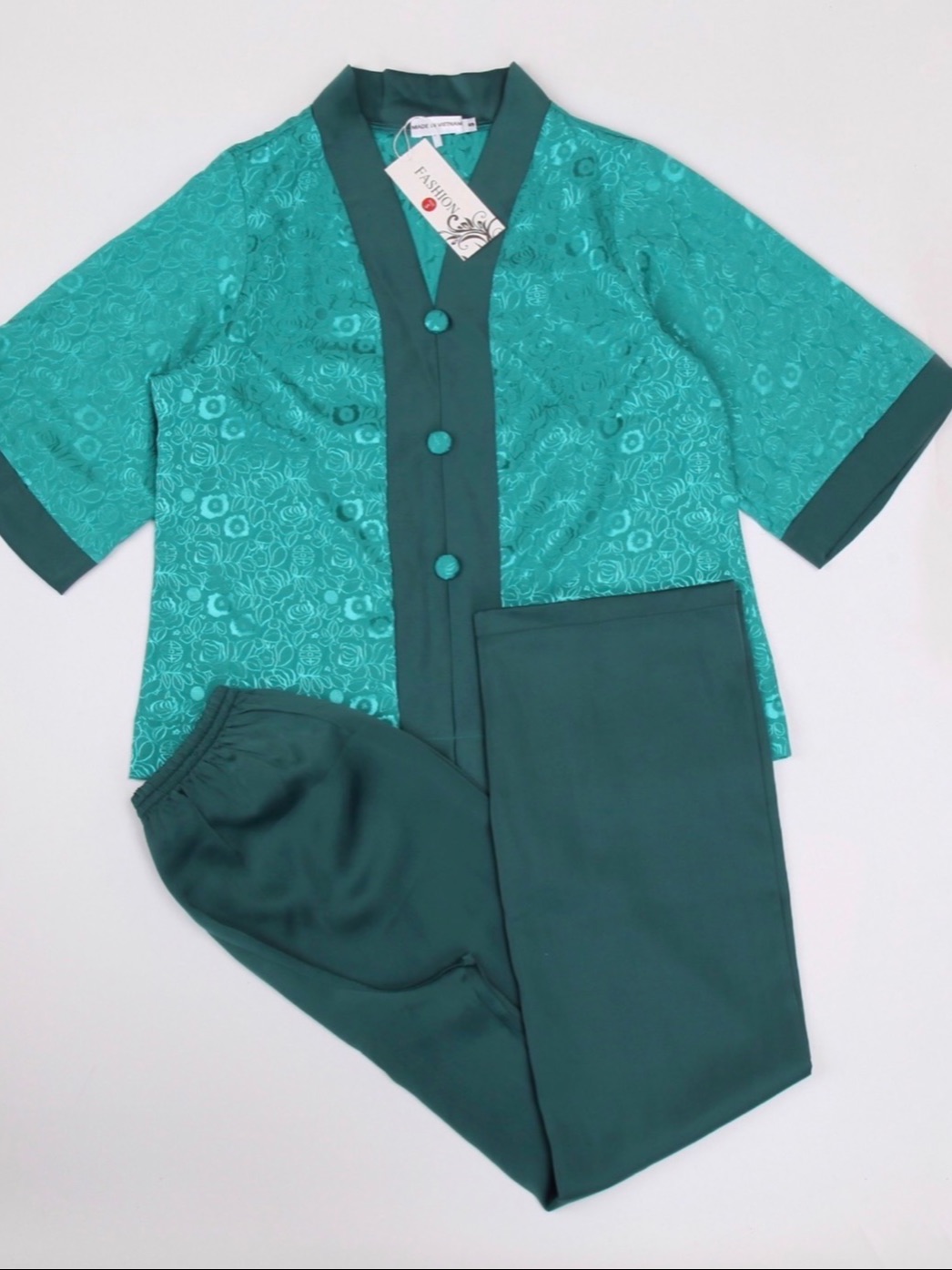 Set lam/Pháp phục đi chùa trang nhã lụa mịn cao cấp