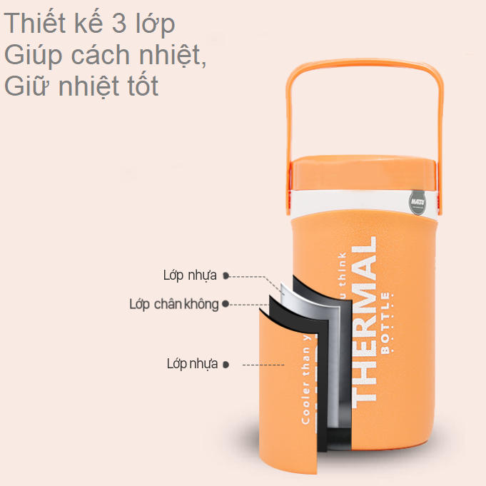 Bình giữ nhiệt 1 lít Duy Tân Matsu