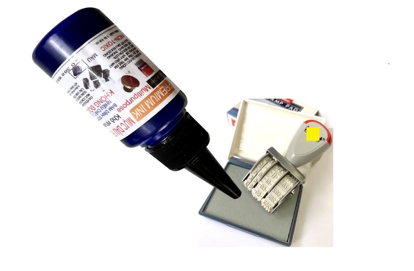 MỰC THẨM THẤU DẤU FLASH ĐÓNG TRÊN MỌI CHẤT LIỆU CHAI 60ml- 350ml