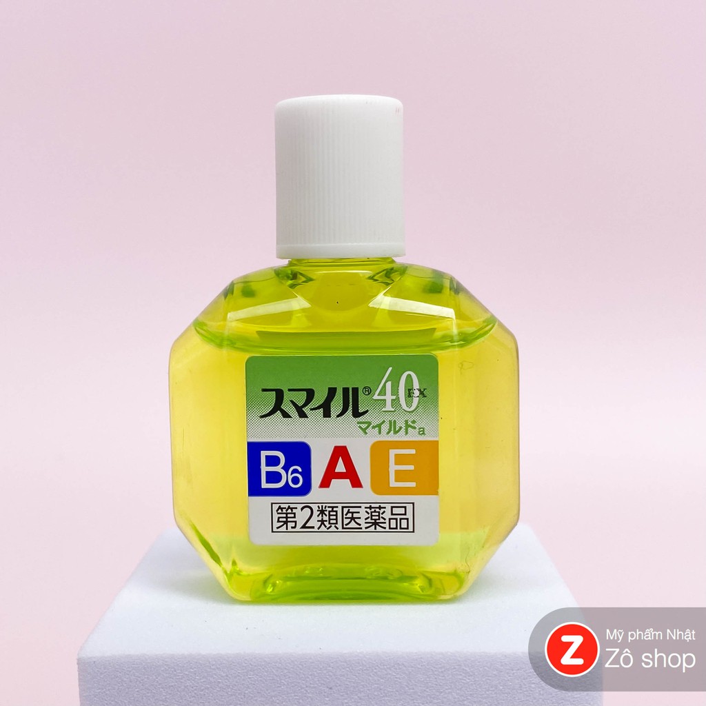 Nước nhỏ mắt Nhật Bản - Smile 40EX Mild (15ml)