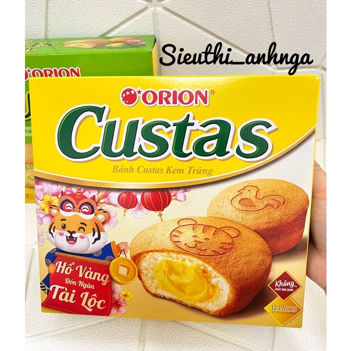 Bánh Trứng Custas Hộp 282g