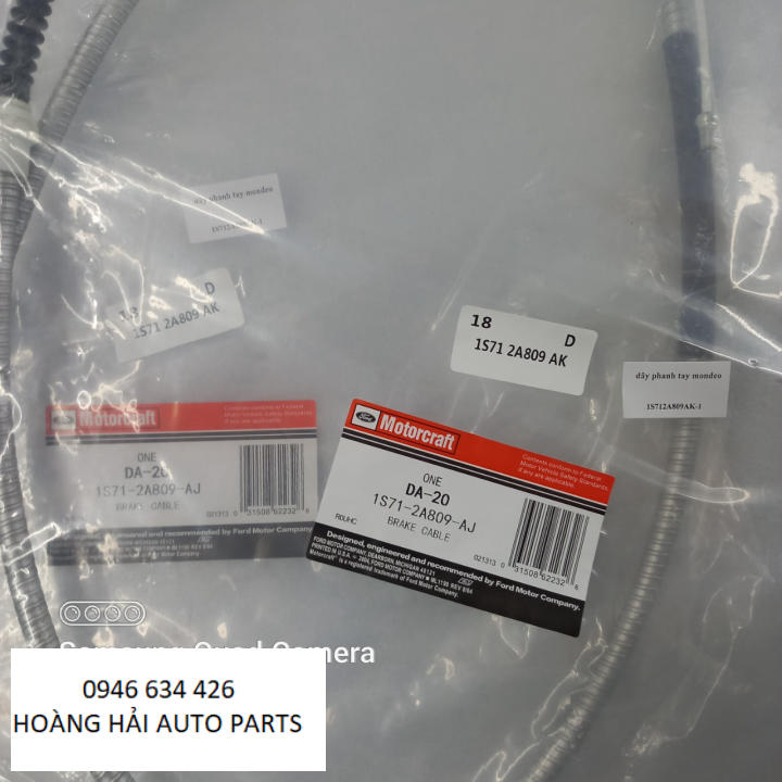 Dây phanh tay Ford Mondeo 2001 - 2006