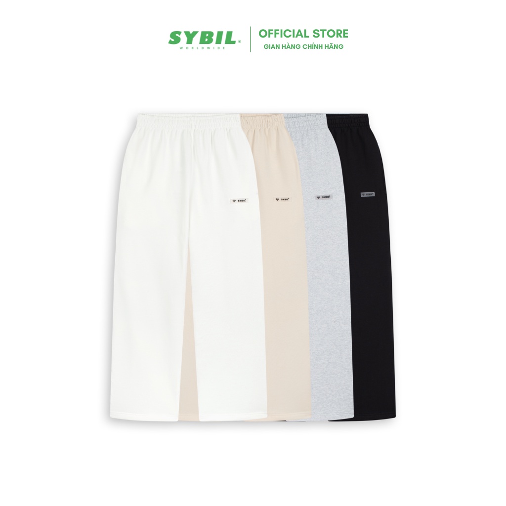 SYBIL BASIC TRACK PANTS - Quần Nỉ Da Cá dáng suông  Cotton Dày Dặn Form Unisex