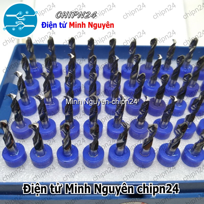 [1 cây] Mũi khoan mạch in CNC 3.15mm (Mạch điện tử, PCB)