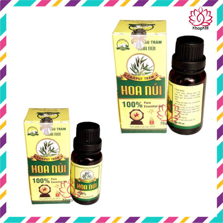 [HCM]Tinh Dầu Tràm Cao Cấp HOA NÚI - combo 2 lọ