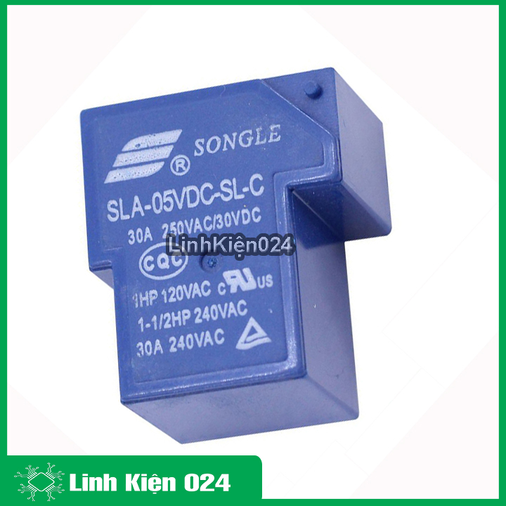 Relay Songle SLA 30A 5V 6 chân