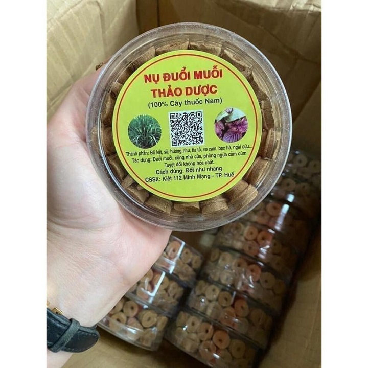 HỘP NỤ ĐUỔI MUỖI THẢO DƯỢC 100% LÀNH TÍNH