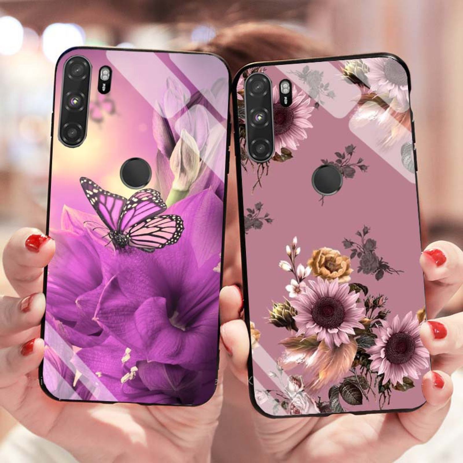 Ốp Vsmart Active 3 Lưng Kính Cường Lực Mới ƞhất