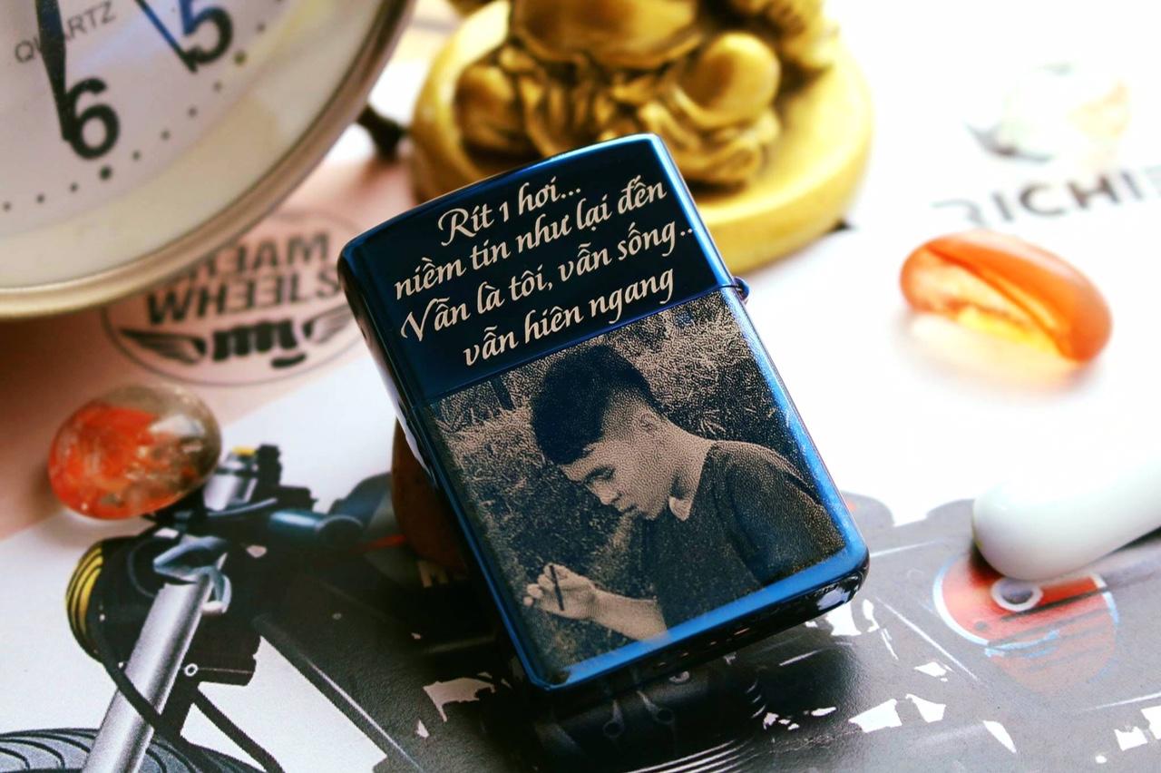 [HCM]Bật Lửa Zippo Khắc Tên Hình Theo Yêu Cầu