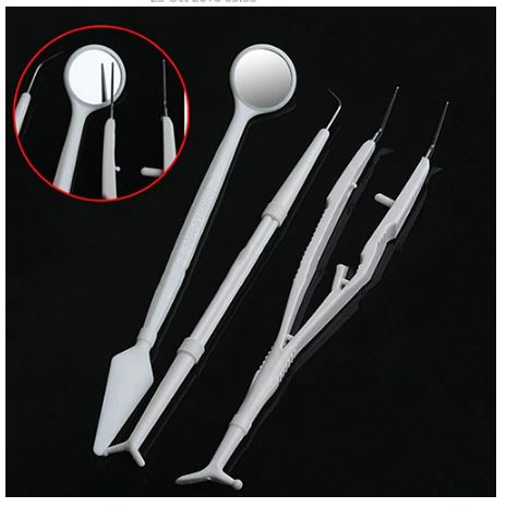 [HCM]Bộ Dụng Cụ Nha Khoa Làm Sạch Răng (3 Cái)