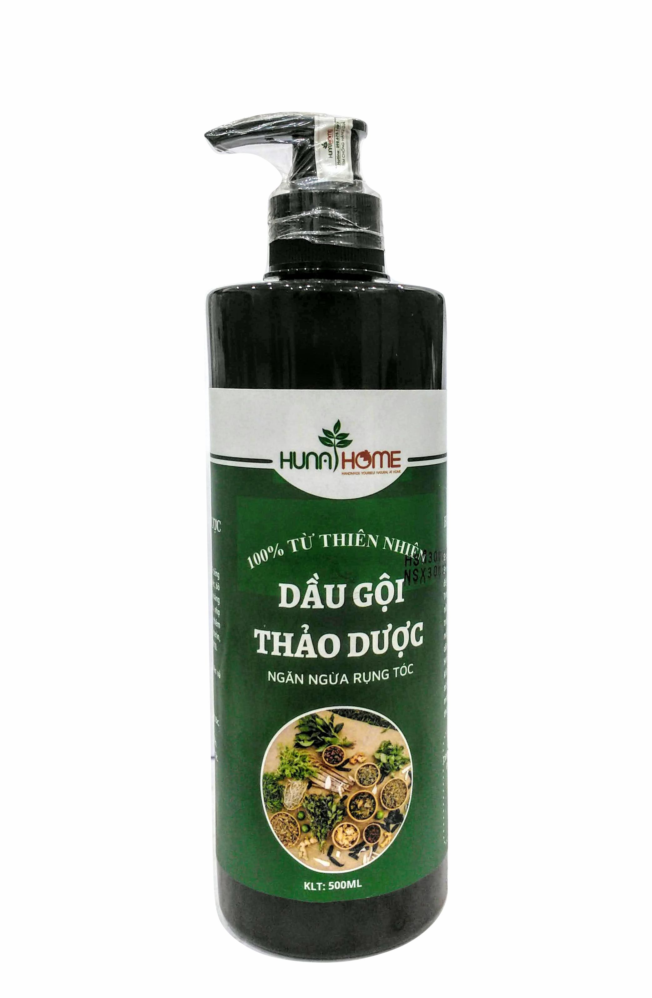 Dầu gội thảo dược Hunahome (loại 500ml)