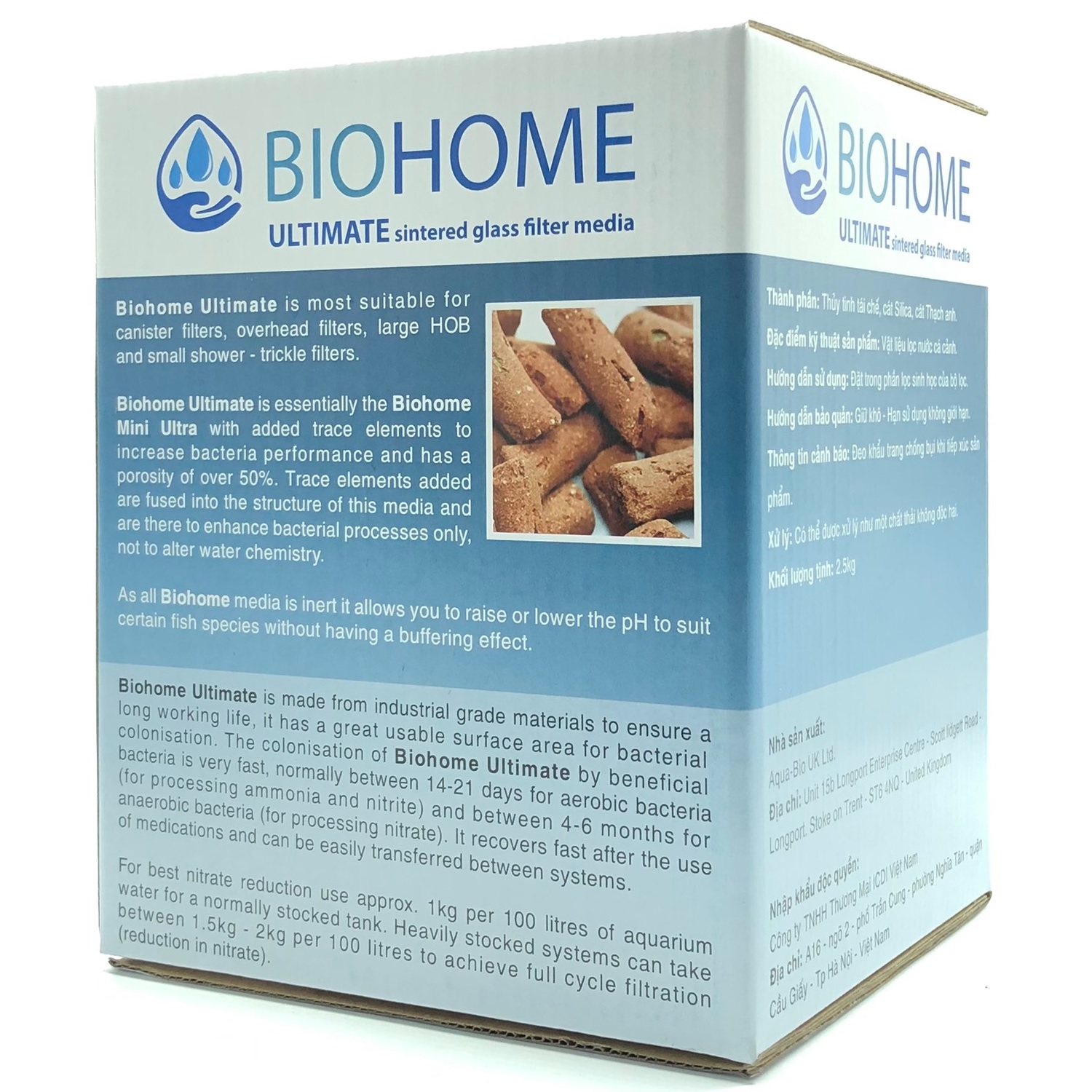 Vật liệu lọc nước bể cá Biohome Ultimate