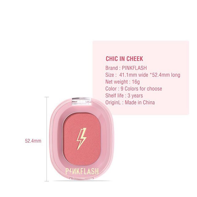 [GIẢM 5% ĐƠN 129K]Phấn Má Hồng PINKFLASH PF-F01