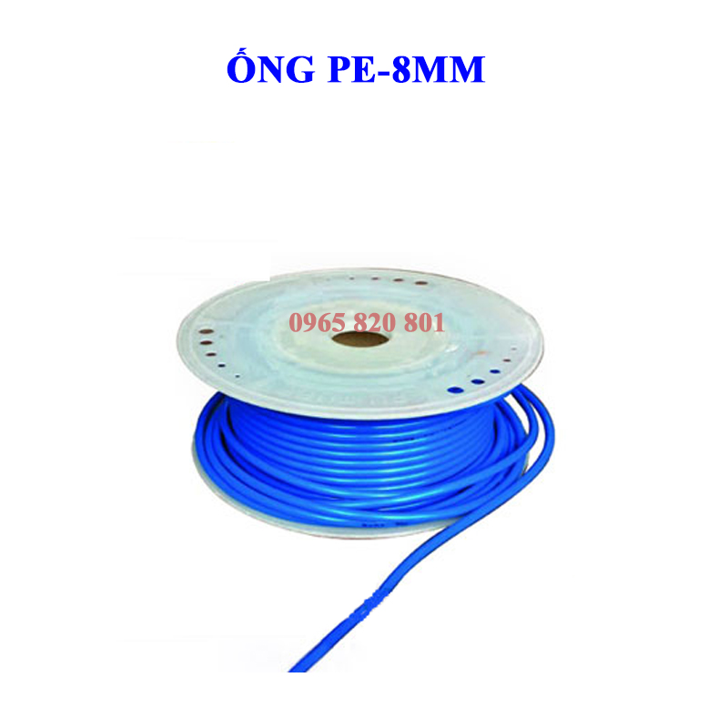 [ Bán theo mét ] Ống PE 8mm màu xanh chất lượng cao