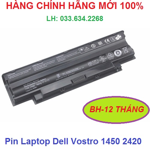Pin laptop dell vostro 1450 2420 - pin laptop 1450