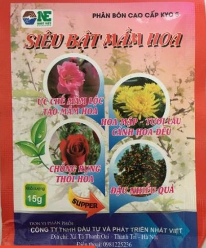 Phân bón Siêu bật mầm hoa gói 15g SIÊU RẺ