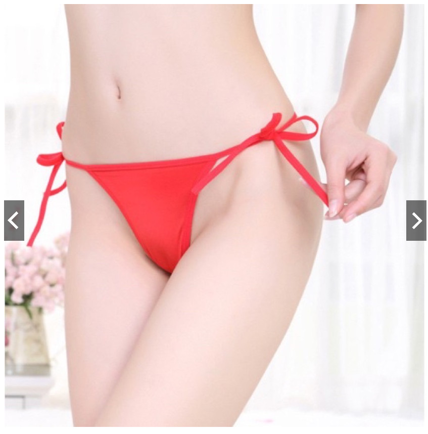 Quần chip lọt khe buộc dây sexy