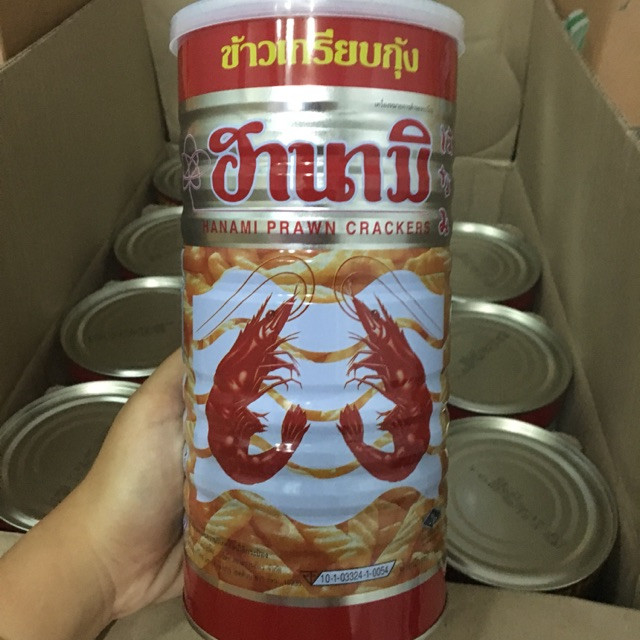 Bánh Snack Tôm Hanami Thái Lan 110g - Date T3/2025