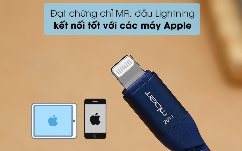Cáp Type C - Lightning MFI 1m Mbest DS954 ( Like New )