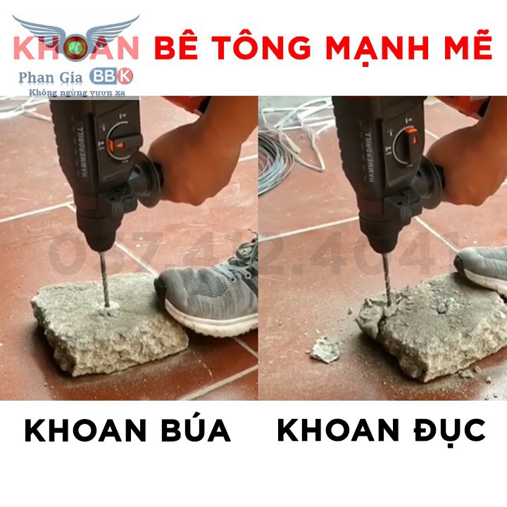 Máy khoan đục bêtông KEN 118V