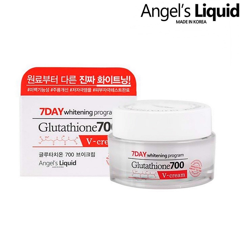 Kem Dưỡng Trắng Da 7 Day Whitening Program Glutathione 700 V-Cream 50ml