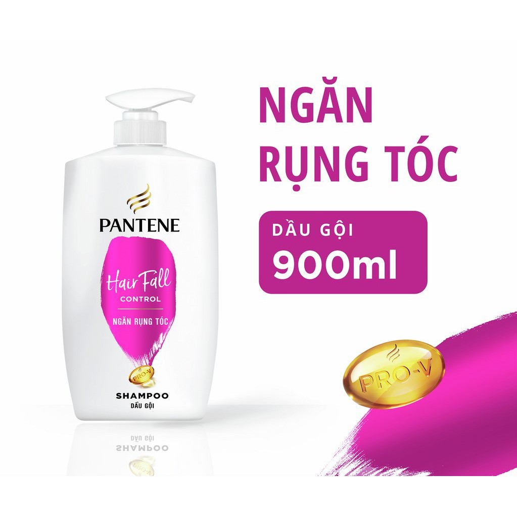 [HCM]Dầu gội Pantene ngăn rụng tóc 900g