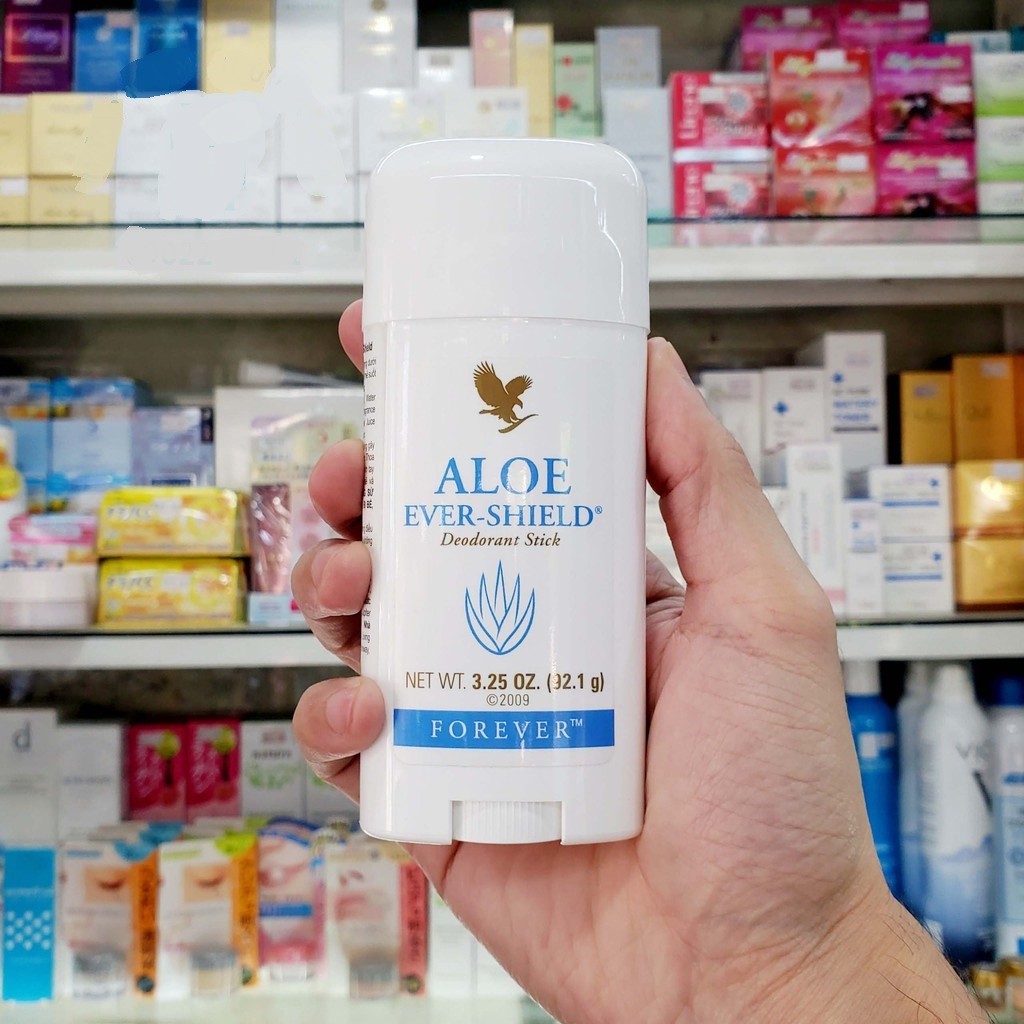 Sáp lăn khử mùi lô hội forever aloe ever shield mỹ 92g