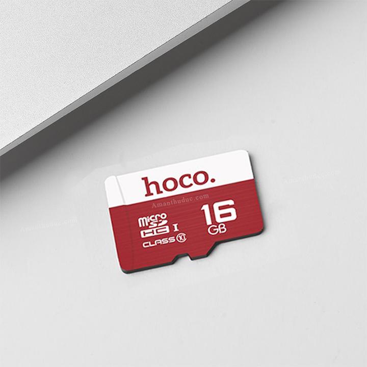 [HCM]Thẻ nhớ Micro SD Hoco 16Gb - Đỏ