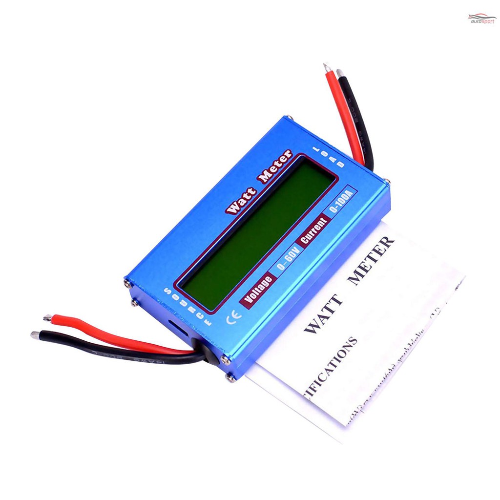 [VỎ NHÔM] Đồng Hồ Đo Vôn,Ampe,Công Suất Watt Meter 100A