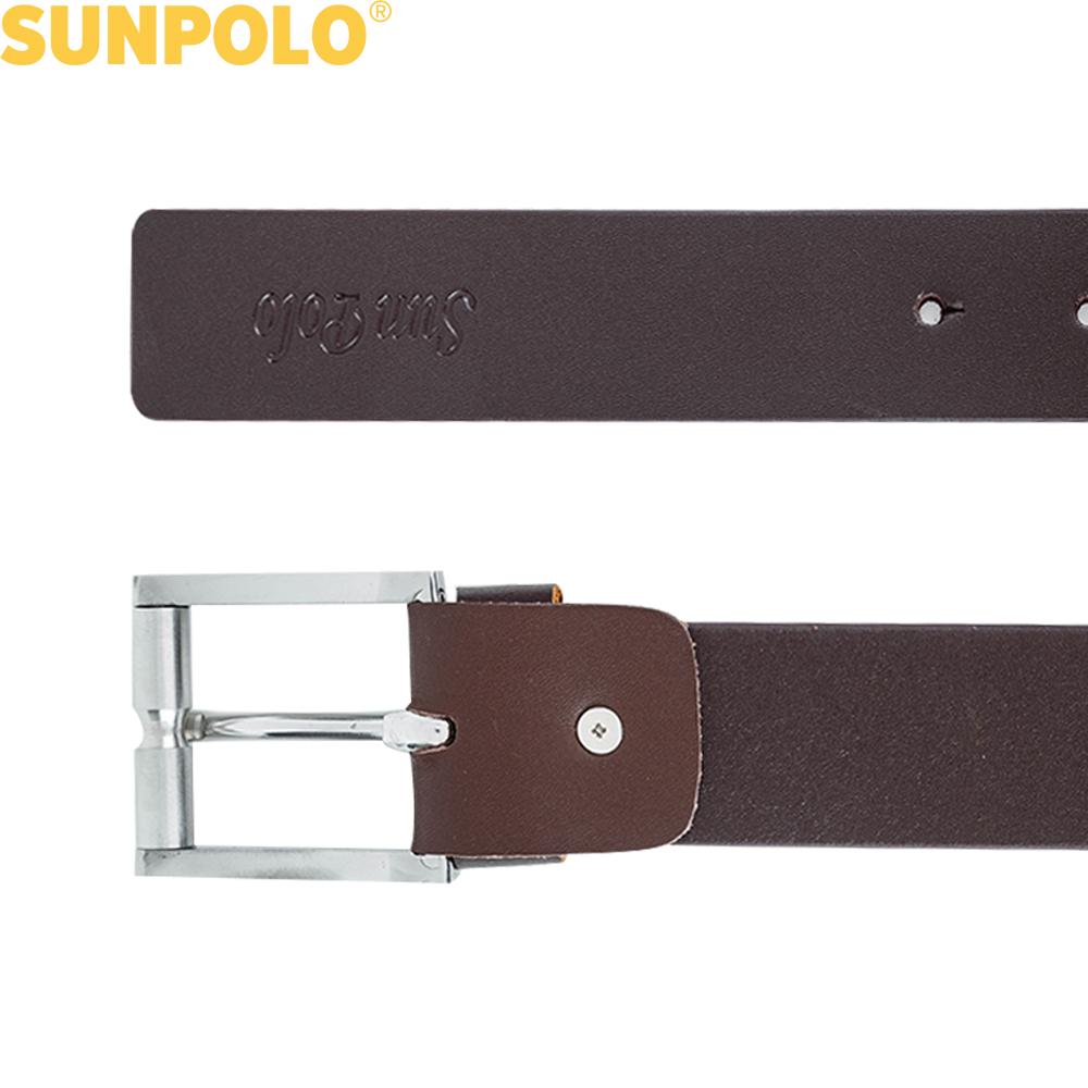 men cow leather belt (brown)