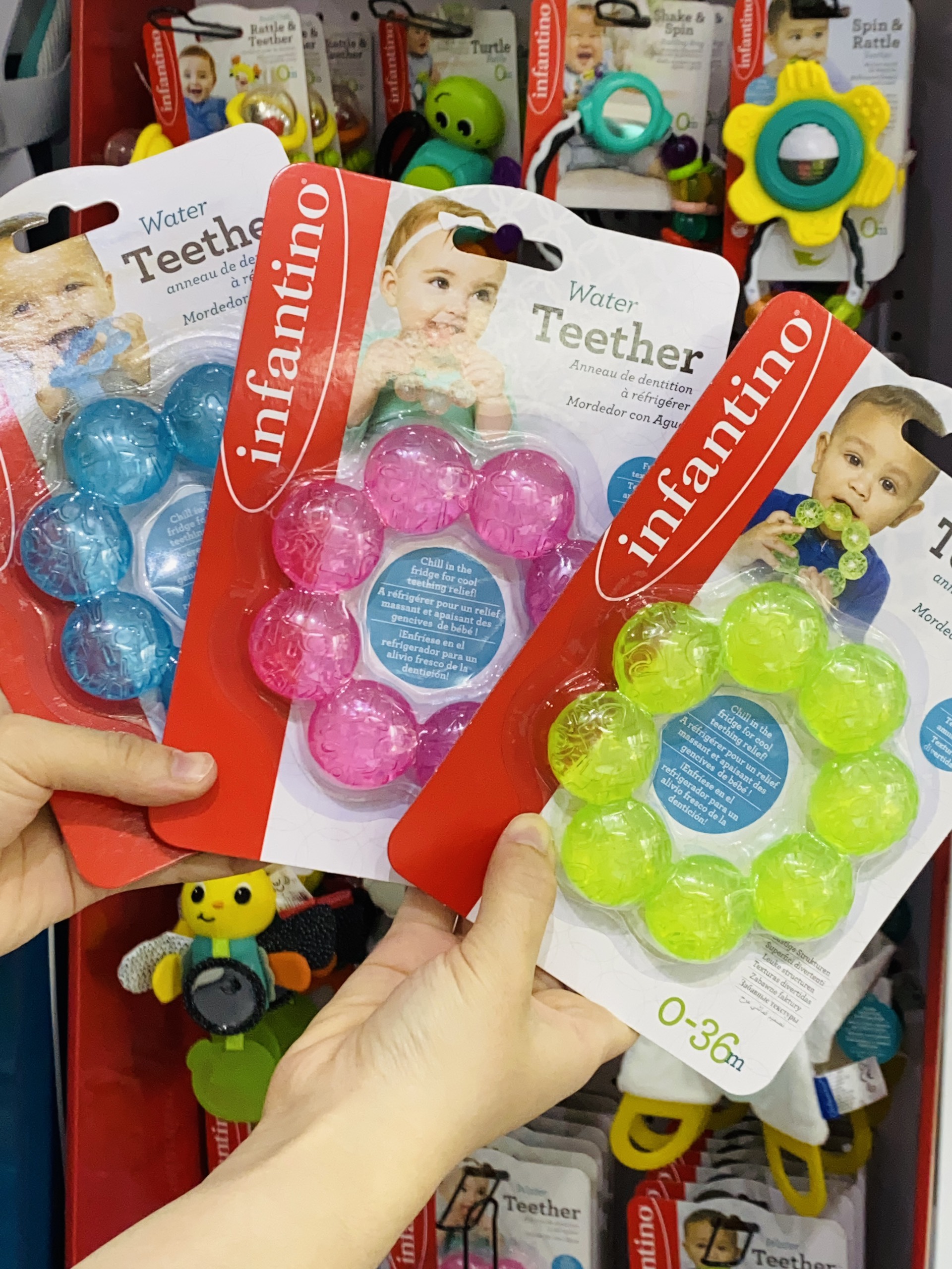 Gặm Nướu Silicon Infantino Cho Bé Infantino - WATER TEETHER