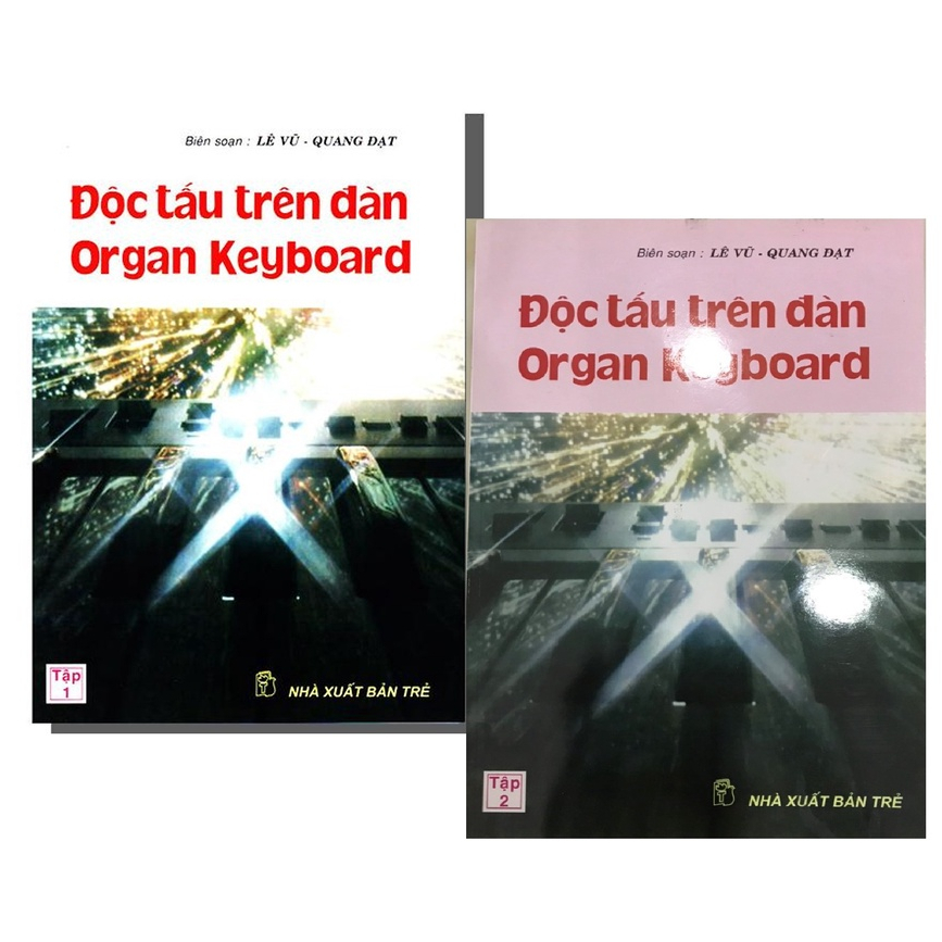 Độc Tấu Trên Đàn Organ Keyboard (Tập 1 + Tập 2) - Lê Vũ