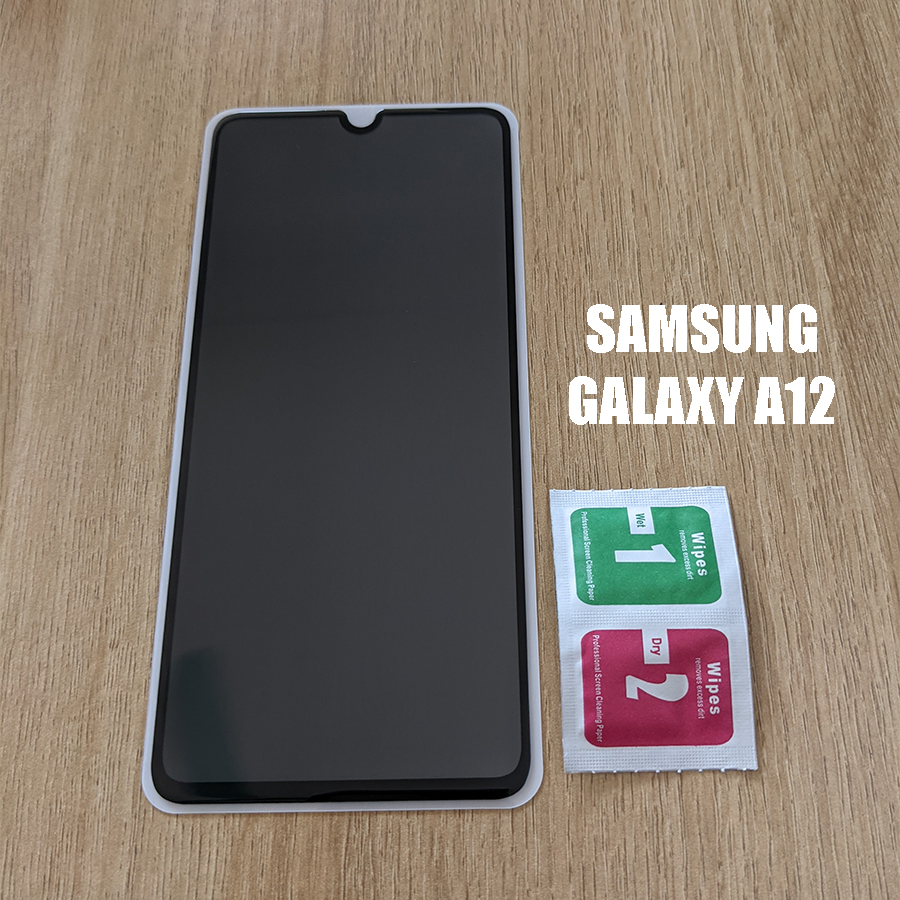 Kính cường lực chống nhìn trộm Samsung Galaxy A12