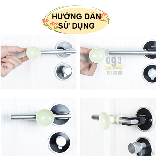 Chặn Cửa Silicon Chặn cửa Giảm Ồn Chặn Cửa Silicon Đa Năng Dạng Ống