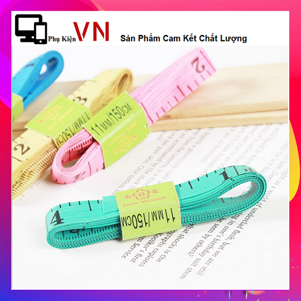 ⚡ New ⚡ Thước Dây May Đồ, Thước Dây Đo 3 Vòng 150cm - Siêu Tiên Lợi